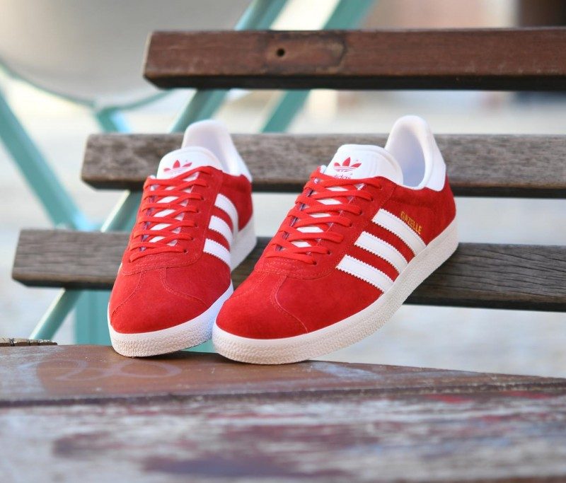 Fanático Sano cobertura Adidas Originals Gazelle Rojo Scarlet - AmorShoes