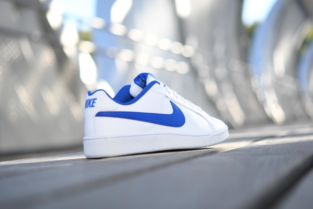 debate Cabaña réplica Nike Sportswear Court Royale Blanca / Azul Royal - AmorShoes