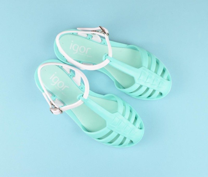 S10145-011_AmorShoes-Igor-shoes-laida-mini-cangrejera-goma-para-agua-color-aguamarina-verde-agua-menta-mint-blanco-white-s10145-011