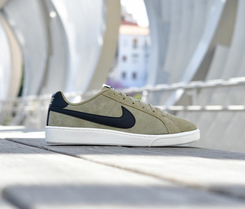 Nike Court Royale Suede Verde Oliva - AmorShoes