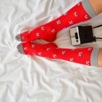 amorsocks-calcetines-socks-camara-instantanea-rojo-red-gris-grey-polaroid