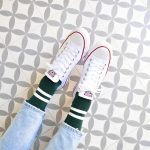 AmorSocks-calcetines-socks-retro-bajos-tobilleros-old-school-verde-botella-rayas-blancas-green-white-cuadrado