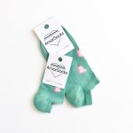 AmorSocks-calcetines-socks-tobillero-invisible-kids-niños-niñas-pie-helado-frigopie-verde