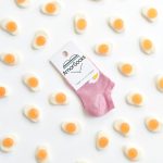 amorsocks-calcetines-socks-tobillero-invisible-rosa-pink-huevos-fritos-eggs-kids-niños-niñas