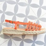 Sandalia Romana Yute Pölka Shoes Juno Coral