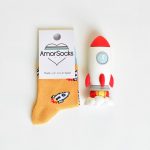 AmorSocks Rocket Mostaza Kids