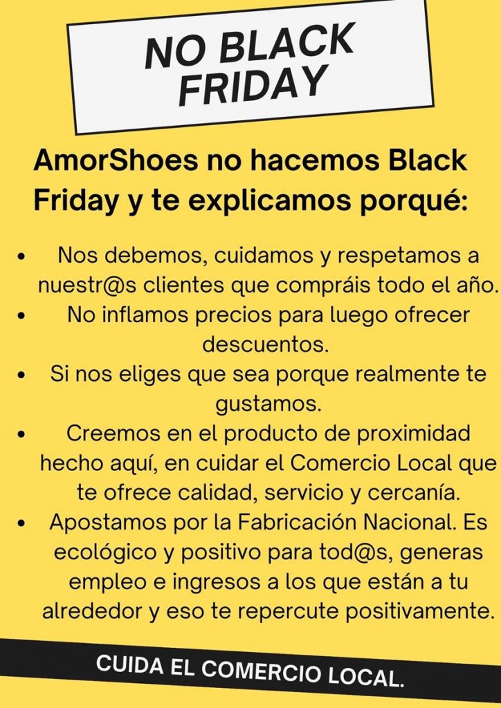 AmorShoes No Black Friday
